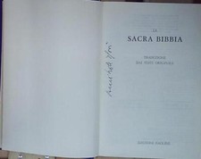 LA SACRA BIBBIA edizioni