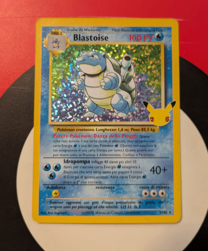 Blastoise 102 carta pokemon - 2/102,