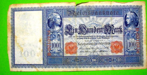 Banconota 100 marchi - ,