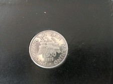 1975 - San Marino - Moneta speciale in argento 835 da L.500