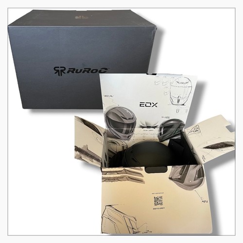 Casco moto integrale - ruroc, eox
