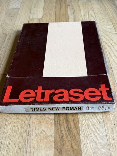 Letraset times trasferimenti - times,