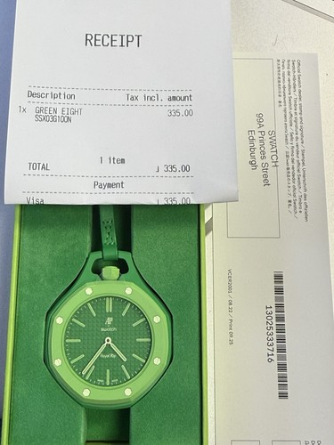 Swatch royal pop green - swatch,