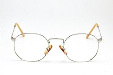 🤓 vintage occhiali PERSOL REED montatura in metallo stile retrò ovale 90s👓Uomo