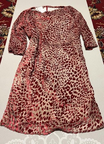 Abito donna velluto bordeaux
