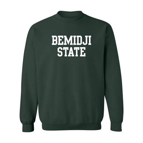 Felpa girocollo bemidji state - felpa,