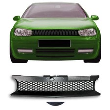 Griglia radiatore nera senza