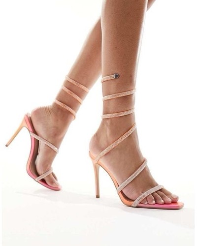 Scarpe sandali con - tacco, a