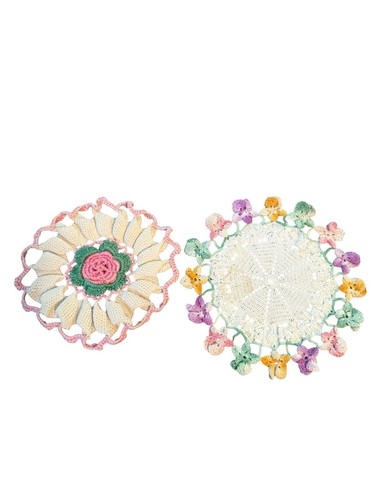Centrini vintage floreali