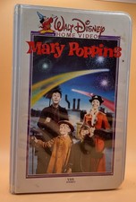 Mary Poppins VHS 1980s Walt Disney Home Video Clamshell 23V **Buy 2 Get 1 Free**