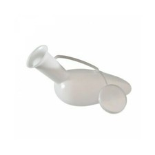 URINALE DA UOMO, PAPPAGALLO RACCOGLI URINA DOTATO DI TAPPO, CAPIENZA DI 1L