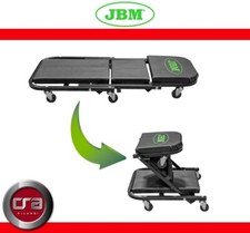 Lettino sottomacchina pieghevole da officina doppia funzione Jbm 53211