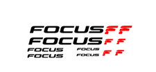 adesivi bici -  12 adesivi Focus new logo  - 12 stickers Focus