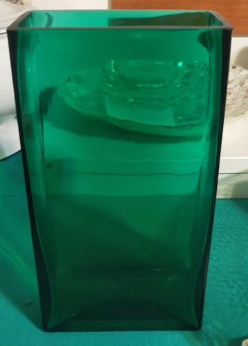 Vaso vetro verde parlane - vetro,