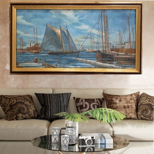 Quadro dipinto olio tela - quadro,
