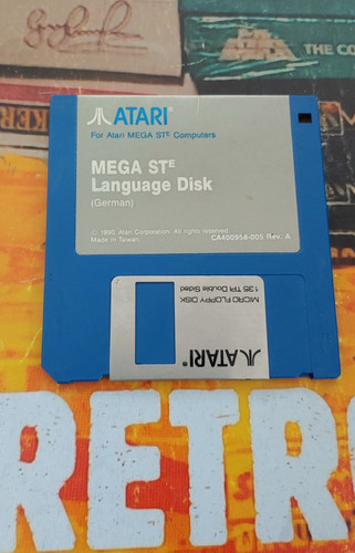 Atari mega ste - mega, language