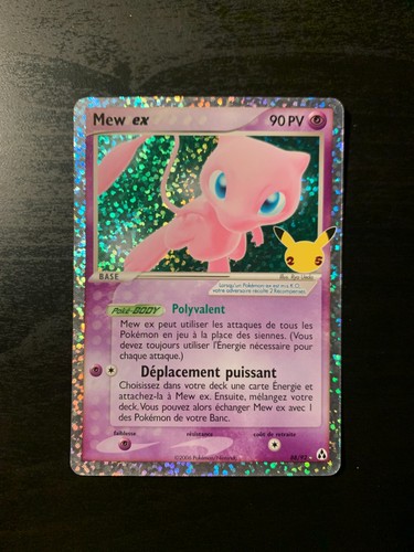 Carte pokémon mew - pokémon,