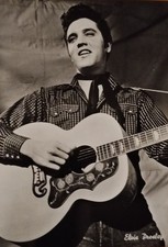 ELVIS PRESLEY-CARTOLINA