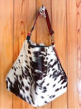 Borsa tote in vera pelle di