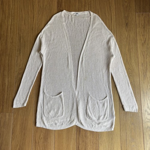 Uniqlo cardigan lungo lino - cardigan,