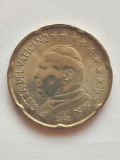 20 CENTESIMI IN FDC DA DIVISIONALE VATICANO 2002 ( MONETA MAI CIRCOLATA)  RARA