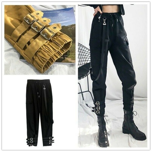 Pantaloni cargo harem punk - harem, da