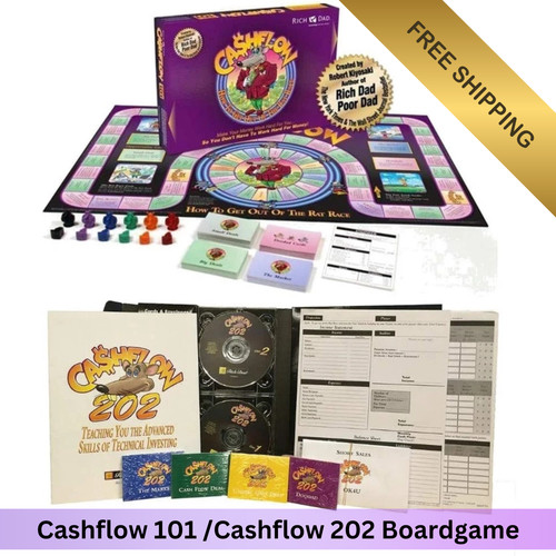 Rich dad cashflow 101 202 - cashflow,