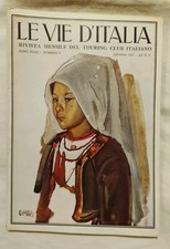 Le Vie d'Italia 6 1937 Ragazza