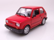 Fiat 126 1977 Rosso Modellino