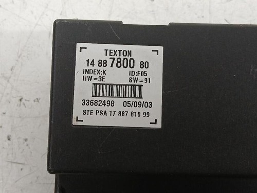 1488780080 modulo elettronico