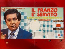 Il pranzo è servito EG Gioco tavola COMPLETO Corrado ruota vintage