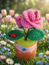 Vasetto Rosa Rosa