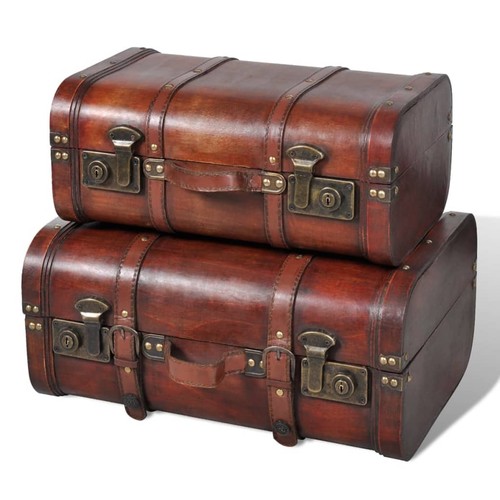 Baule del tesoro legno - 2x,