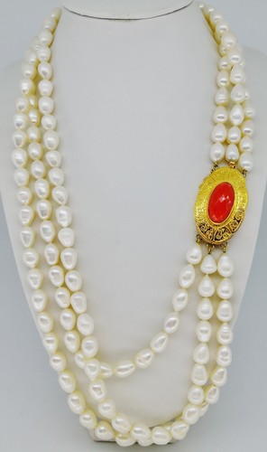 Collana donna perle naturali - donna,