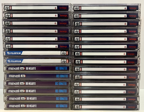 Lotto zip disk - disk, iomega