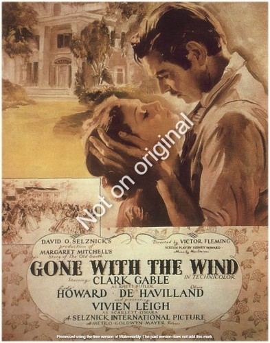 Gone with the wind pre - the,