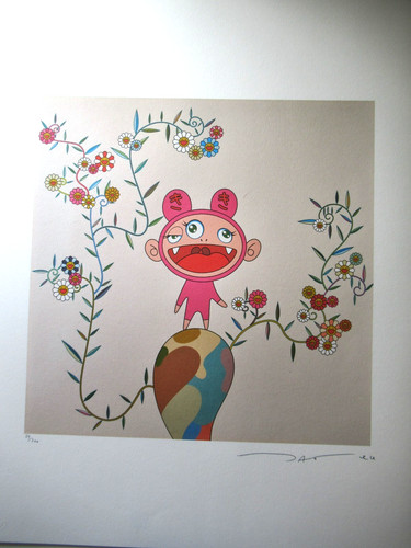 Takashi murakami litografia - murakami:,