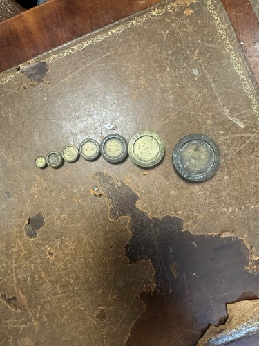 Antique set circular - set, 7