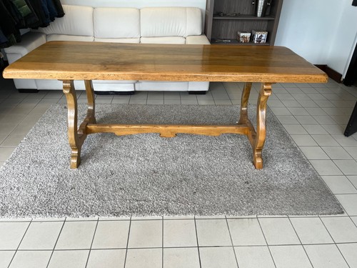 Tavolo legno massello noce - tavolo,