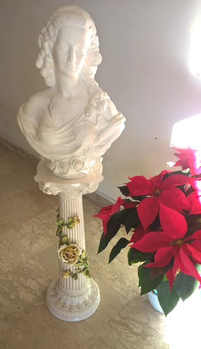 Mezzobusto gesso paolina - di,