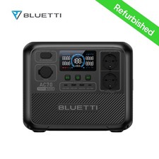 BLUETTI AC70 Power Station 1000W 768Wh Campeggio Generatore Solare Generatore di Corrente