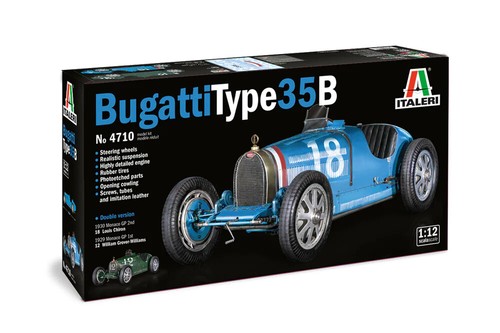 Bugatti type 35b - 1:12, italeri