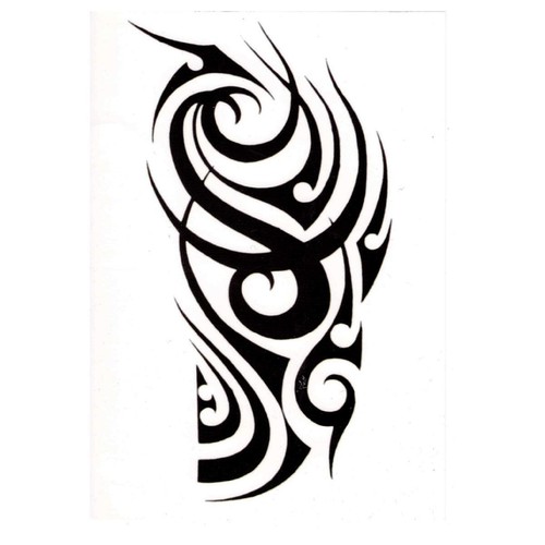 Schwarzes tribal xl tattoo - x,