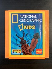 BUSTINA FIGURINE NATIONAL GEOGRAPHIC KIDS EDIZIONE PANINI 2012 OTTIMA PIENA