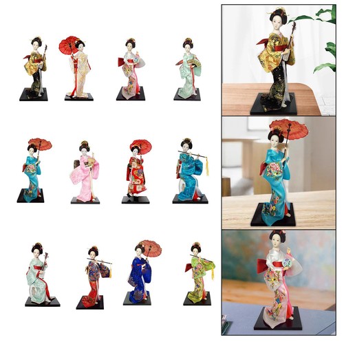 Bambole geisha giapponesi - bambole,
