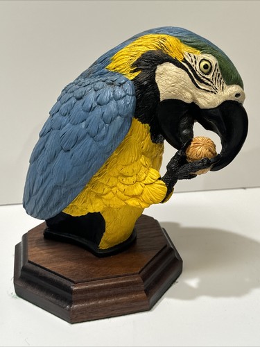 Quadro scultura pappagallo