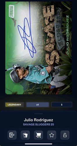 Digital topps bunt - topps, julio
