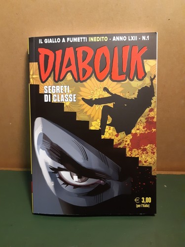 Diabolik anno lxii edicola - lxii, n.1