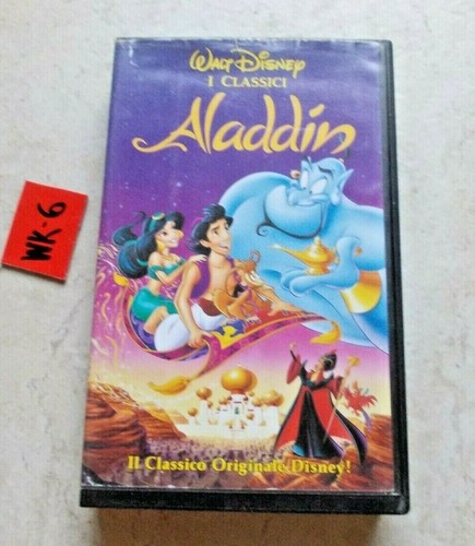 Vhs cartoni animati alladin - animati,