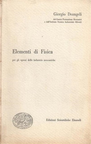Deangeli giorgio elementi - deangeli,giorgio.,